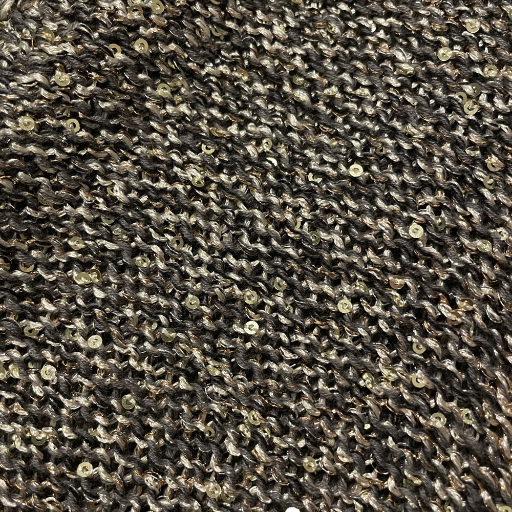 White House black market gold sequent cardigan - Picture 2 of 4